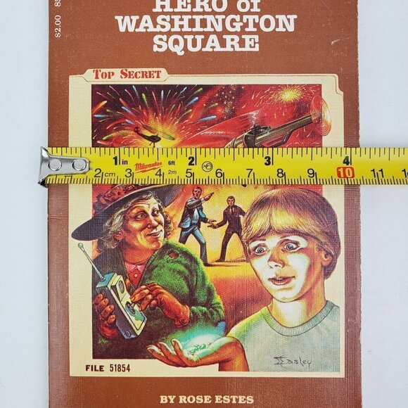 Dungeons & Dragons Endless Quest Book Hero Washington Square Top Secret 1983 TSR - Picture 11 of 11